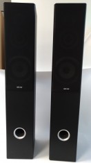 Sistem 2 boxe pasive Akai 200W 8 ohm SS007A-2011C original impecabil poze reale foto