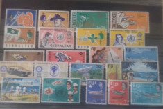 Anglia,colonii britanice lot mnh 2 poze (Gibraltar,Fiji,Nigeria) foto