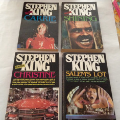 STEPHEN KING CARRIE,SHINING/CHRISTINE/SALEM&amp;#039;S LOT 4 VOL, RF9/1 foto