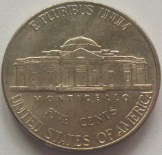 Moneda 5 Centi - SUA, anul 1999 P *cod 4781 foto