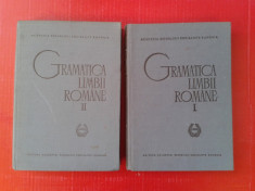 GRAMATICA LIMBII ROMANE 2 volume Academia Romana 1966 Editia a II a foto