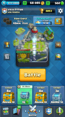 cont clash royale 5 legendare foto