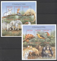 SIERRA LEONE 1999 FAUNA ANIMALE SALBATICE foto