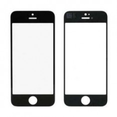 Sticla GEAM iPhone 5 5c 5s negru ORIGINAL foto