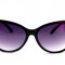 Ochelari de soare Cat Eyes fashion classic - UV 400 - NEGRU LUCIOS