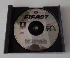 CD DVD Joc original Sony Playstation One PS1 Fotbal FIFA 97 PAL EA Sports foto