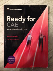 Ready for CAE Coursebook with key; Roy Norris; Macmillan Exams foto