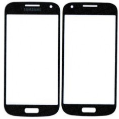 Geam Sticla Glass Samsung s4 mini i9195 negru black edition foto