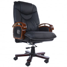 SCAUN MANAGERIAL ULTRA ERGONOMIC PIELE NATURALA ML8868 foto