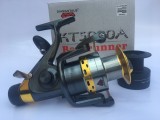Mulineta Pescuit Diamant Alb KT5000A Baitrunner, 6 Rulmenti, Tambur Rezerva, 0.35/220m