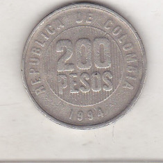 bnk mnd Columbia 200 pesos 1994