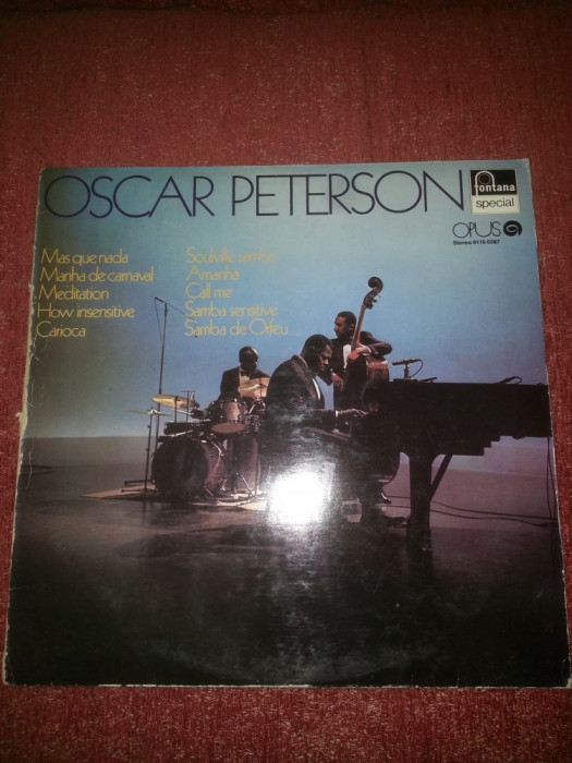 Oscar Peterson &lrm;- Oscar Peterson -Opus Czechoslovakia 1976 vinil vinyl