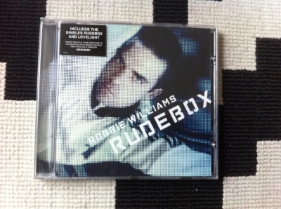 Robbie Williams rudebox 2006 CD disc booklet texte muzica synth pop dance EMI EU foto