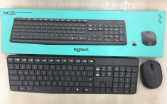 Kit tastatura &amp;amp; mouse Logitech MK235 - garantie foto