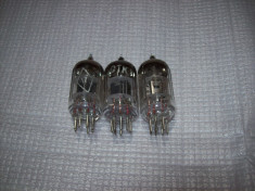 Tuburi electronice 6J1P-EV Voskhod tube - lot 3 buc noi foto