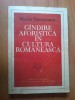 W0a Marin Voiculescu - Gandire Aforistica In Cultura Romaneasca