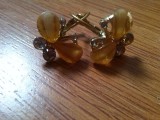Cumpara ieftin cercei golden crystals