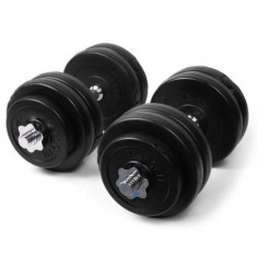 Set gantere 30 kg (15 kg x 2) foto