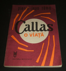 CALLAS, O VIATA- PIERRE-JEAN REMY, 1988 + CADOU foto