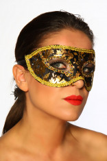 Masca Venetian Style Gold foto
