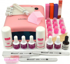 Kit Oja Semipermanenta Profesionala Gelpolish Germania 15ml cu Lampa UV + CADOU foto