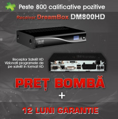 ~ Dreambox DM800 HD PVR Linux Enigma2 CCcam 12 Luni Garantie! foto
