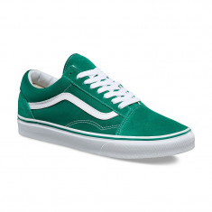 Shoes Vans Old Skool Suede/Canvas ultramarine green/true white foto