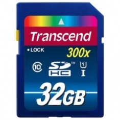 Card memorie Transcend SDHC 32GB 300x Class10 foto