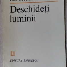 LIA MICLESCU - DESCHIDETI LUMINII (VERSURI) [editia princeps, 1984]