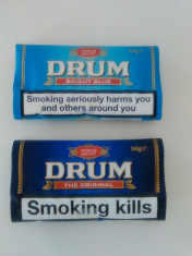 Tutun Drum Original, Drum Bright Blue (light) 50 gr.made uk foto