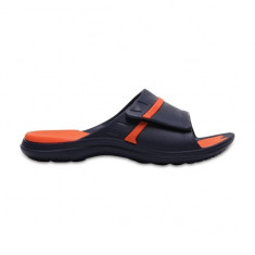 Papuci pentru femei Crocs MODI Sport Slide Navy/Tangerine (CRC204144-4V9-W) foto