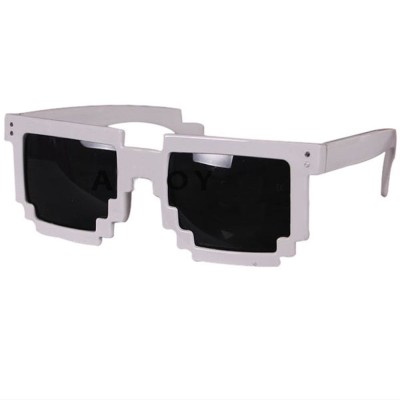 Ochelari Soare Model - MINECRAFT 8 BIT PIXEL - Unisex , Noi - Model 1 foto