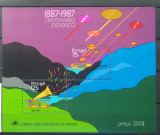 PORTUGALIA 1987 &ndash; INSTRUMENTE MUZICALE, GRAMOFON, bloc nestampilat K111