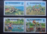 GUERNSEY 1981 &ndash; RECUPERAREA PERSOANELOR CU DIZABILITATI, serie nestampilata, R17, Nestampilat