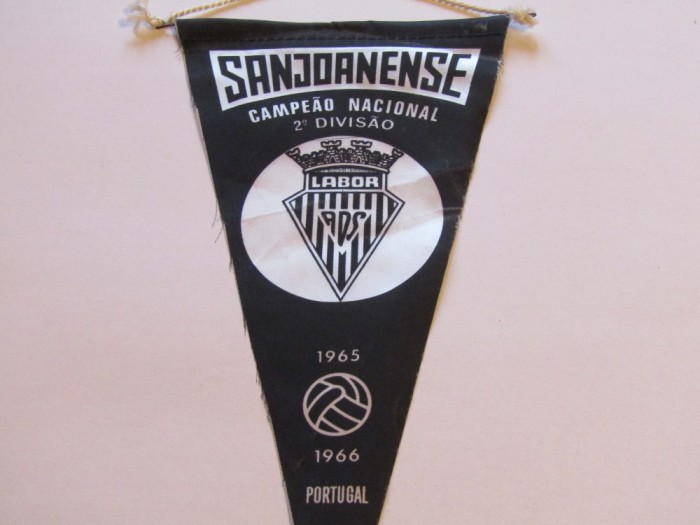 Fanion fotbal - AD Sanjoanense S&atilde;o Jo&atilde;o da Madeira (Portugalia)