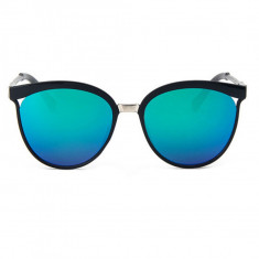 Ochelari De Soare Dama - OCHI DE PISICA - UV400, Protectie UV 100% - Green Blue