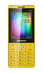Karbonn K59 Dual SIM Yellow Black foto