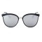 Ochelari De Soare Dama - OCHI DE PISICA - UV400, Protectie UV 100% - Argintii