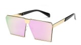 Ochelari De Soare Supradimensionati Unisex - Protectie UV, Flat Model - 8