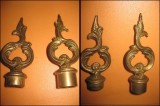 7038-Cap inchizator sfesnic Franta cca 1900. 2 bucati. Pret pe buc.
