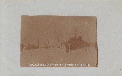 GRADISTEA , IARNA 1916/17 foto