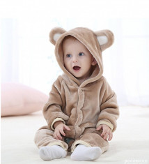 Costum ursulet bebe 6-12 luni foto