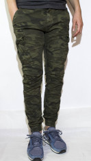 Pantaloni Army - pantaloni barbati pantaloni camuflaj - cod 114 foto