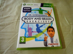 Dr. Kawashima&amp;#039;s Body and Brain Exercises, xbox360, Kinect, alte sute de jocuri! foto