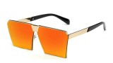 Ochelari De Soare Supradimensionati Unisex - Protectie UV, Flat Model - 5