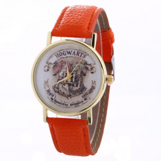 Ceas de Mana - HARRY POTTER HOGWARTS - Analog, Quartz, Unisex - Rosu foto