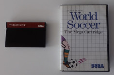 Caseta Joc World Soccer The Mega Cartridge Sega Master System Game original foto