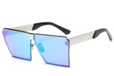 Ochelari De Soare Supradimensionati Unisex - Protectie UV, Flat Model - 3