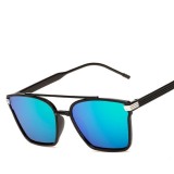 Ochelari De Soare Dama - Protectie UV 100%, Rama Plastic-Albastri 2, Aviator, Femei, Protectie UV 100%