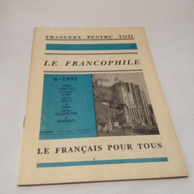 Le Francophile - Dana Lizac,NR6/1991-M6 foto
